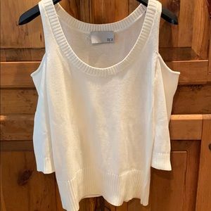 ROI white sweater